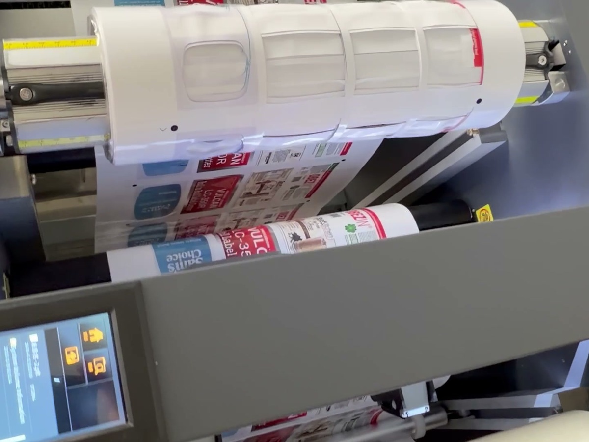 LC-350R lamination and cutting rollers